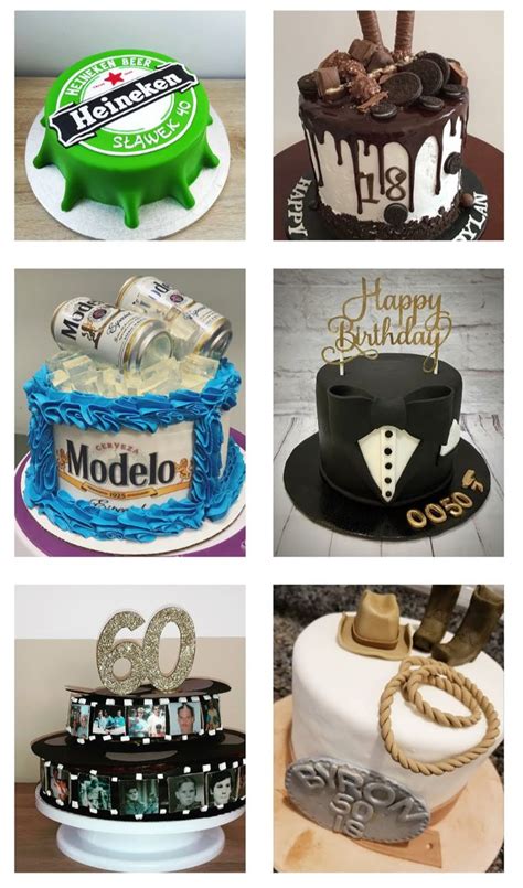 10 TORTAS PARA HOMBRES